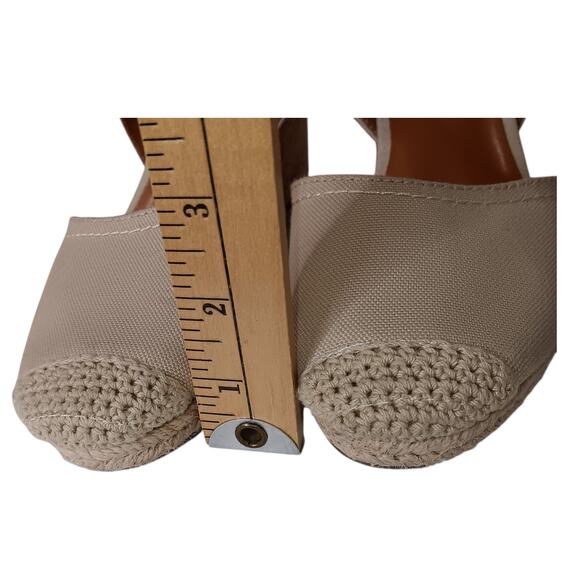 Current $89 Tommy Hilfiger Nilsa Closed Toe Espadrille Wedge Sandals 9.5‎ Summer - Picture 5 of 11